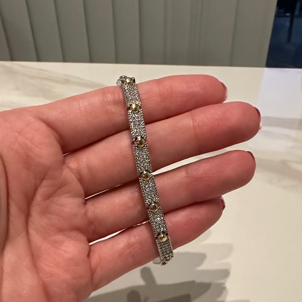 Boujee Boutique Silver and Gold Bracelet
